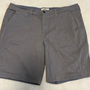 NWOT Flag & Anthem Men’s chino Shorts in medium Grey